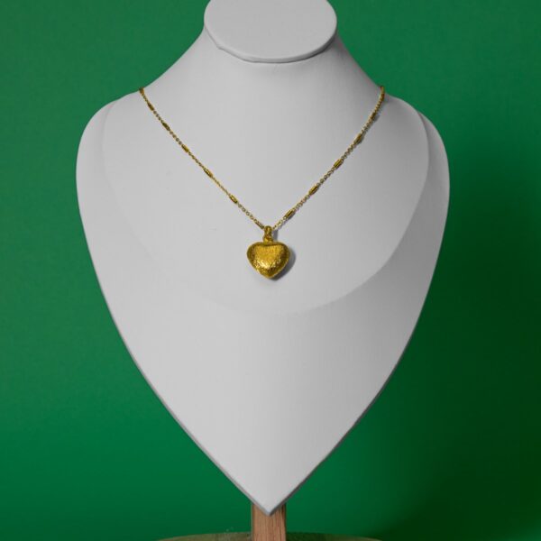 Collar Corazón Oro 18k | Colgante Plata 925 | LUISON