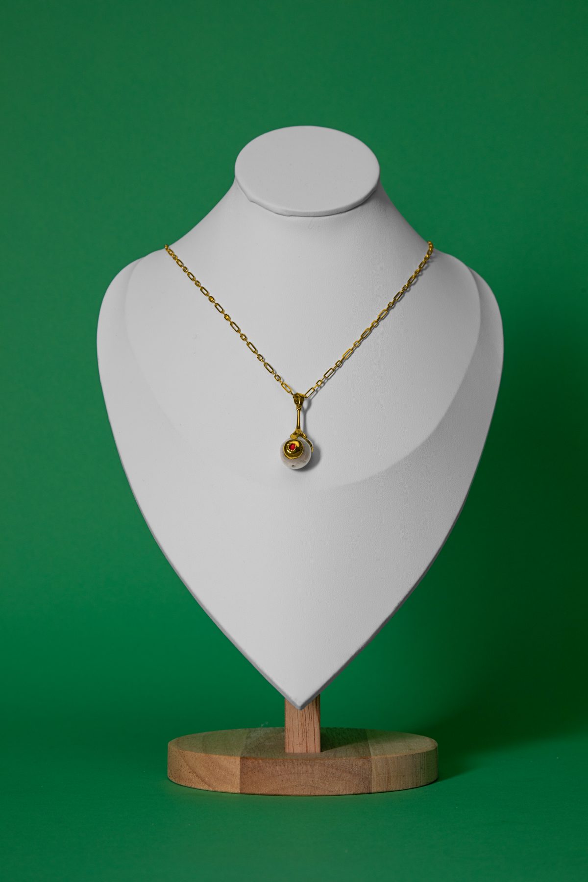 Gargantilla Perla Barroca Oro 18k | LUISON Joya Artesanal 